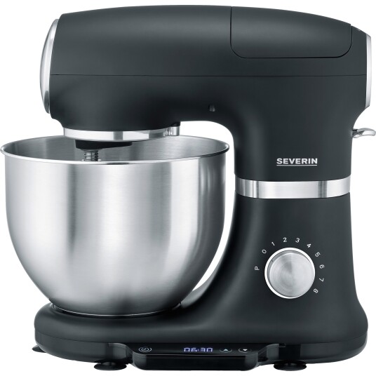Severin KM 3898 Kjøkkenmaskin 5,5L med Integrert Vekt 1000W Svart Severin KM 3898 Kjøkkenmaskin 5,5L med Integrert Vekt 1000W Svart