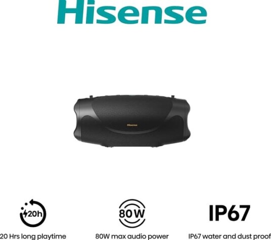 Hisense FlexBoom Bluetooth-høyttaler Sort