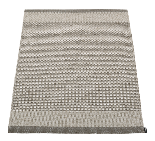 Pappelina Edit matte koksgrå varmgrå stone metallic 140x200 cm