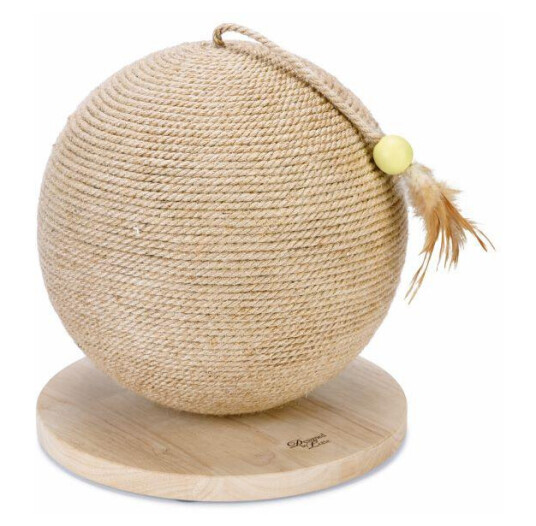 Designed By Lotte Balty Kloreglobe Med Leke Til Katt 31.5Cm
