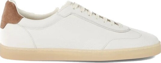 Brunello Cucinelli, Herre, Sko, Hvit, 43 EU,