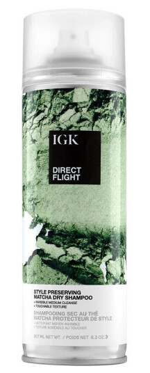 IGK Direct Flight Matcha Tørrsjampo 307ml med Volum og Solbeskyttelse