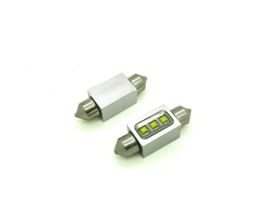 Alternativvare LED pære 12v   15W
36 mm   stykkvis GSD C36 3030 6W