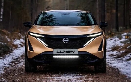 Lumen Nissan Ariya CS20 Performance Pakke. 22984 lumen. Diskret og pen montering.
