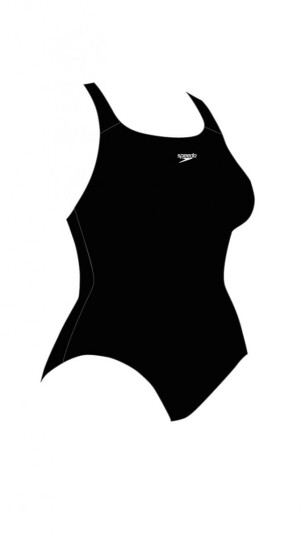 Speedo Womens Endurance+ Medalist 0001 black 50 Speedo Womens Endurance+ Medalist 0001 black 50