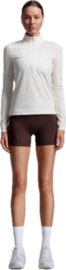 2xu Women"s Flex 1/2 Zip Long Sleeve Chalk/chalk M