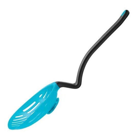 Dreamfarm   Hullsleiv med vinklet håndtak 28,8 cm dreamfarm blå
