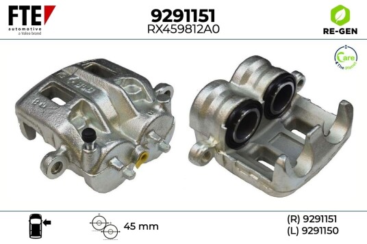 FTE 9291151 Bremsecaliper FTE 9291151 Bremsecaliper