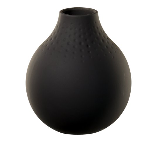 Villeroy & Boch Collier Noir Perle vase liten Villeroy & Boch Collier Noir Perle vase liten