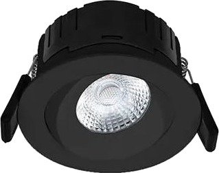 NP Lux IsoSafe LED Downlight WarmDim 8W IP44 Sort