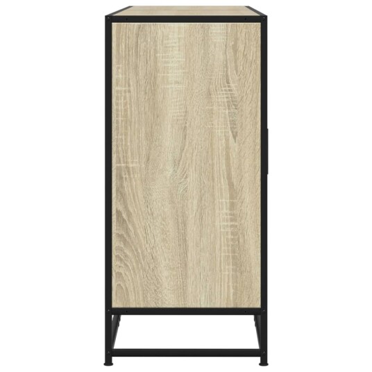 Skjenk sonoma eik 134x35x76 cm konstruert tre 8721102923227