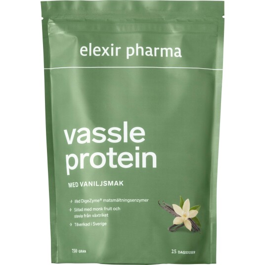 Elexir Pharma Vassleprotein Vanilj 750 g