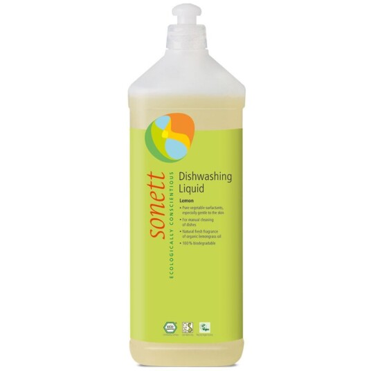 Sonett oppvaskmiddel sitron 1 liter Sonett oppvaskmiddel sitron 1 liter