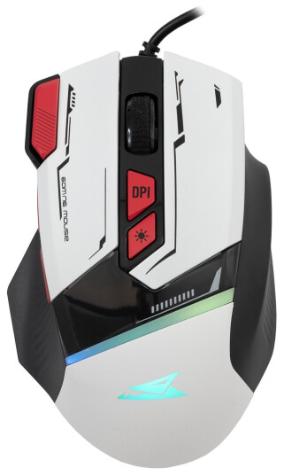 Baracuda Manta Gamingmus RGB 8 knapper 12800 dpi Hvit Baracuda Manta Gamingmus RGB 8 knapper 12800 dpi Hvit
