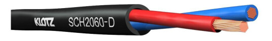 Klotz Lhc-Frnc Speaker Cable 2x1,5mm Black Dca 20m
