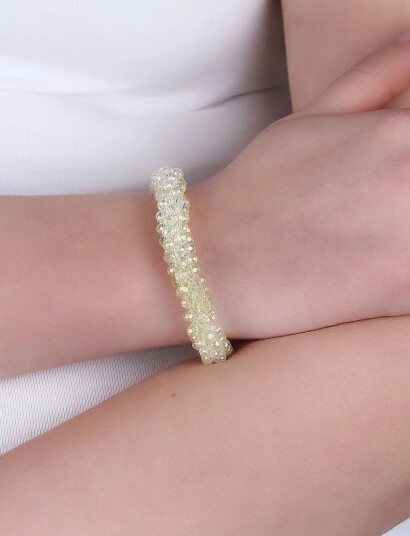 SNÖ of Sweden United Bubbles Elastic Brace G/Light Lemon Onesize   Yellow   ONE SIZE