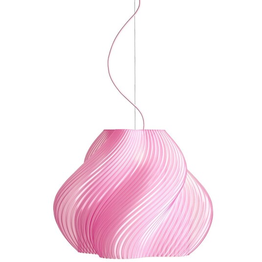 Soft Serve Pendel Mega Krom / Rose Sorbet Soft Serve Pendel Mega Krom / Rose Sorbet