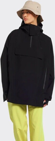Blæst Voss poncho XXS sort dame