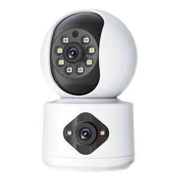 Mtp Products 4 MP WiFi Sikkerhetskamera Med To Objektiver Mtp Products 4 MP WiFi Sikkerhetskamera Med To Objektiver