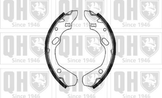 QUINTON HAZELL BS788 Bremsesko sett QUINTON HAZELL BS788 Bremsesko sett