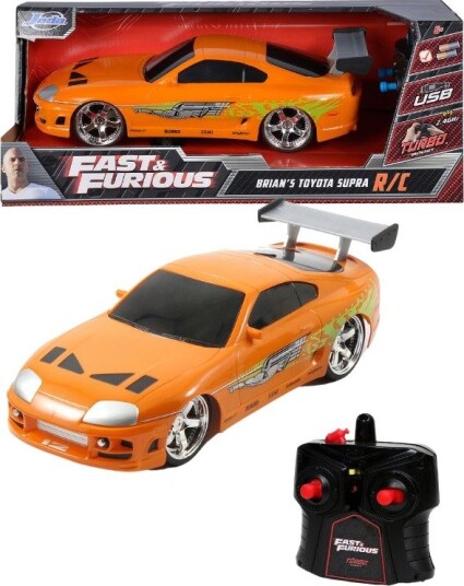 Fast And Furious Radiostyrt Bil Brians Toyota Supra 2,4 Ghz 38cm