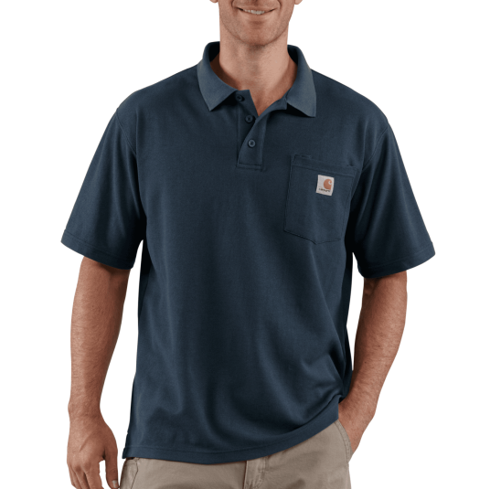 Carhartt Loose Polo Men Navy XL