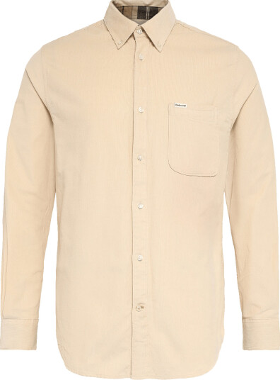 Barbour Barbour Ramsey Tailored Cord Shirt Cream XXL Barbour Barbour Ramsey Tailored Cord Shirt Cream XXL