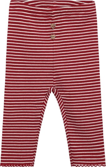 Minymo Leggings Y/D Rib RIO RED 62
