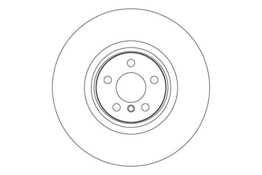 Bremseskive TRW DF6978S