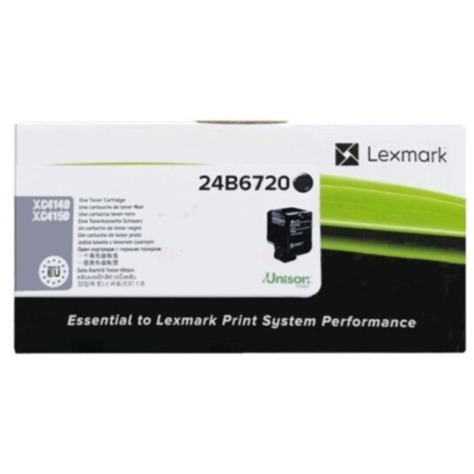 Lexmark 24B6720 Lexmark 24B6720 Tonerkassett Svart