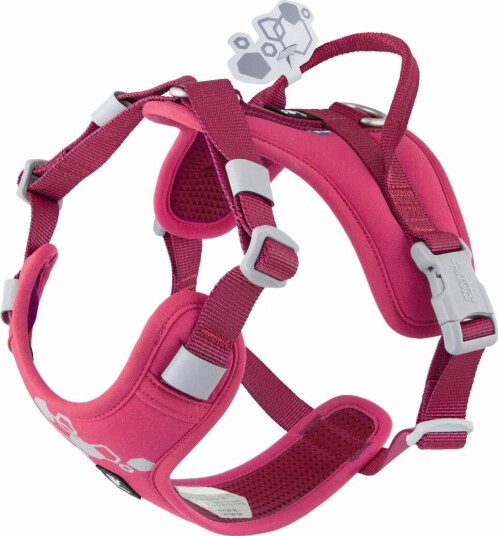 Hurtta Weekend Warrior II ECO Dog Harness - Ruby (M)