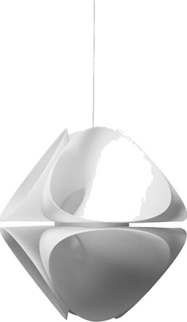 Frandsen Nova Taklampe Opal Hvit Frandsen Nova Taklampe Opal Hvit