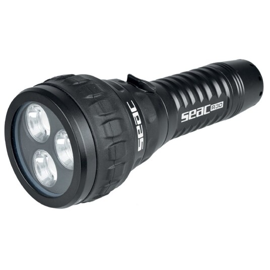 Seac Oppladbar lommelykt R30 Svart Seac Oppladbar lommelykt R30 Svart