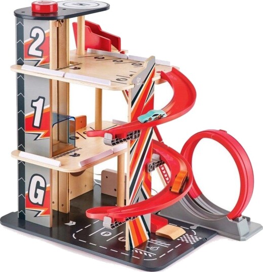 Hape Gearhead Stunt Garage Hape Gearhead Stunt Garage