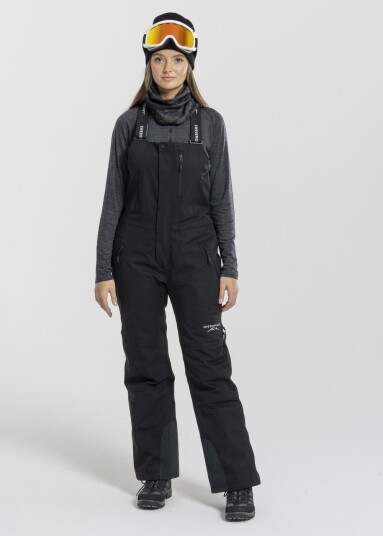 Swedemount Cervinia Bib Pants W Black 44 Overdragsbukser