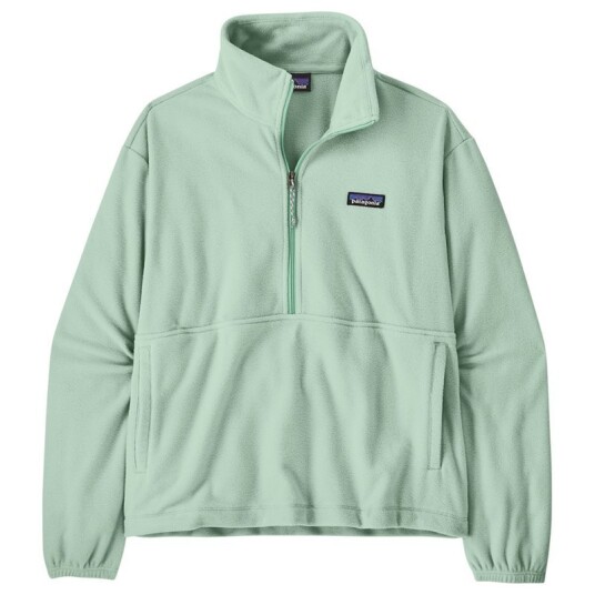 Patagonia W's Micro D 1/2 Zip Fleece P/O Thin Ice