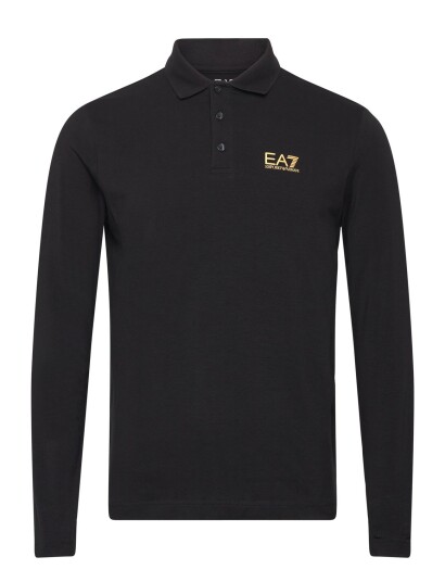 EA7 Polo Shirt Black M EA7 Polo Shirt Black M