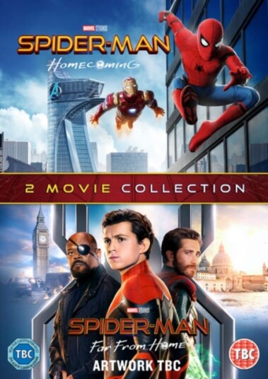 SpiderMan Homecoming / Far From Home DVD SpiderMan Homecoming / Far From Home DVD
