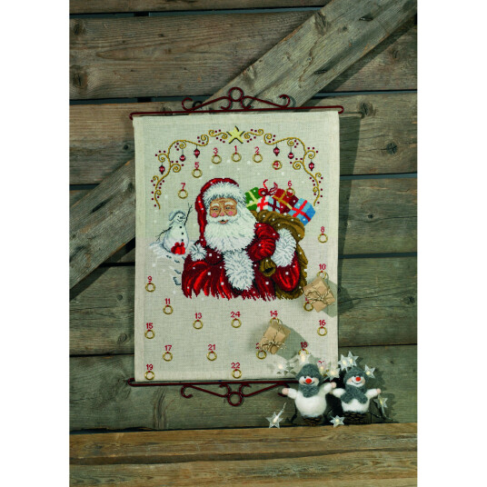 Adventskalender, Nisse og snømann Aida, 34-8283