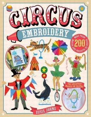 Circus Embroidery Av Susie Johns