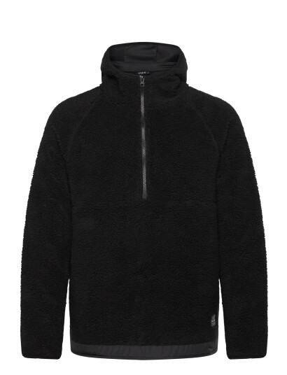 H2O Langli Pile Anorak - Black - XXL H2O Langli Pile Anorak - Black - XXL