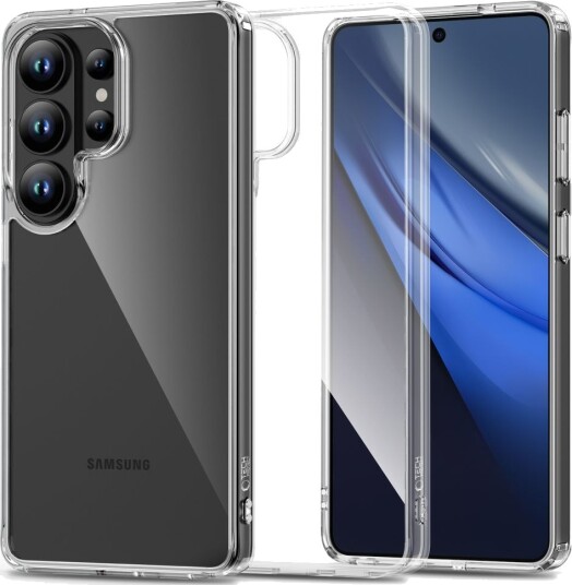 Tech-Protect FlexAir Hybrid Mobildeksel til Samsung Galaxy S26 Ultra Gjennomsiktig