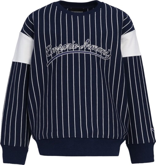 Emporio Armani Collegegenser Navy/Hvit Stripet Emporio Armani 8 år 128 Collegegenser Blå Emporio Armani Collegegenser Navy/Hvit Stripet Emporio Armani 8 år 128 Collegegenser Blå