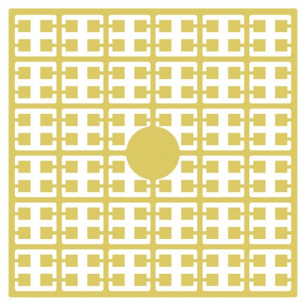 Pixelhobby Midi Perler 418 Sand Beige 2x2mm 144 pixels