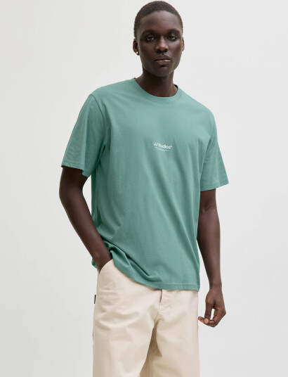 Jack & Jones Jjesoho Tee Ss Crew Neck Noos Green XS