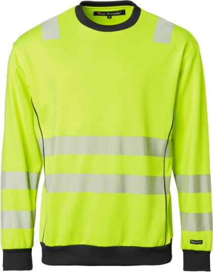 Top Swede Sweatshirt Varsel 1929 Klass 3 Gul Xl