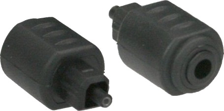 Inline Opto Lydkobling 3,5 Mm Jack W Toslink M Svart 89907