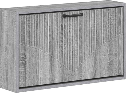 vidaXL Vegghengt skoskap HOORN 71 x 17 x 43 cm Konstruert tre