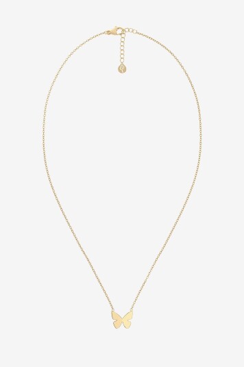 Edblad   Halskjede Papillon Necklace Gold   Gull