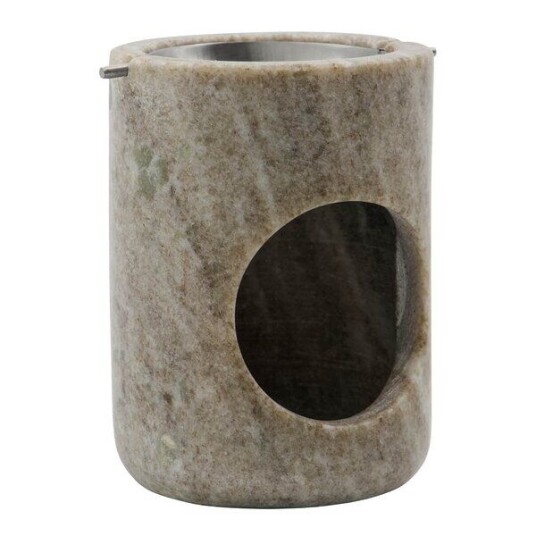 Meraki Marble oljebrenner beige/sølvfinish Meraki Marble oljebrenner beige/sølvfinish